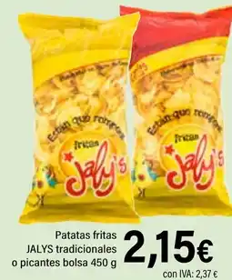 Cash Ifa JAYS Patatas fritas tradicionales o picantes oferta