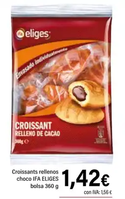 Cash Ifa IFA ELIGES Croissants rellenos choco oferta