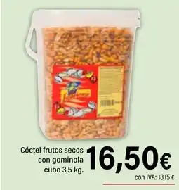 Cash Ifa Cóctel frutos secos con gominola cubo oferta