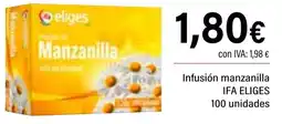 Cash Ifa IFA ELIGES Infusión manzanilla oferta