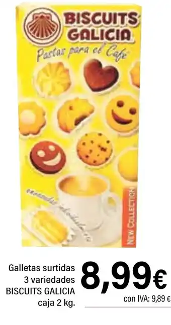 Cash Ifa BISCUITS GALICIA Galletas surtidas 3 variedades oferta