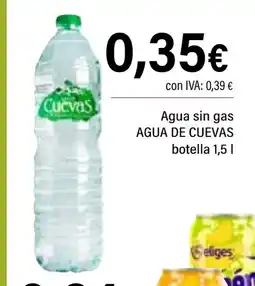 Cash Ifa AGUA DE CUEVAS Agua sin gas oferta