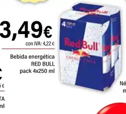 Cash Ifa RED BULL Bebida energética oferta