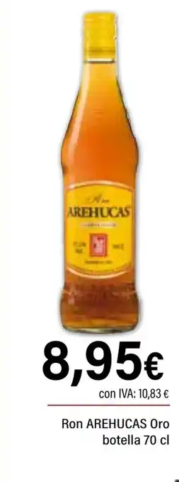 Cash Ifa AREHUCAS Ron Oro botella oferta