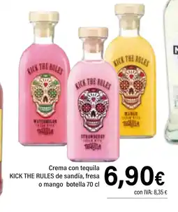 Cash Ifa KICK THE RULES Crema con tequila de sandía, fresa oferta