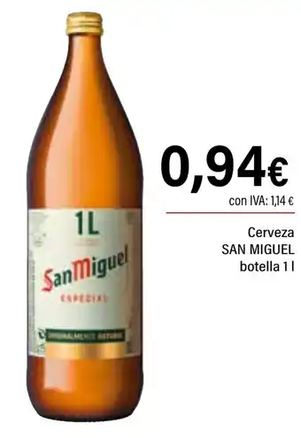 Cash Ifa SAN MIGUEL Cerveza oferta