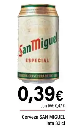 Cash Ifa SAN MIGUEL Cerveza oferta