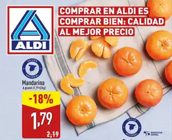 ALDI Mandarina oferta