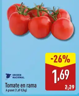 ALDI Tomate en rama oferta