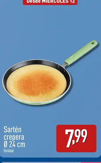 ALDI Sartén crepera oferta