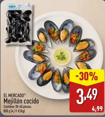 ALDI EL MERCADO Mejillón cocido oferta