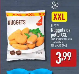 ALDI FLETE Nuggets de pollo XXL oferta