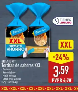 ALDI BICENTURY Tortitas de sabores XXL oferta