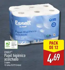 ALDI ESSELT Papel higiénico acolchado oferta