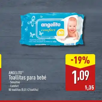 ALDI ANGELITO Toallitas para bebé oferta