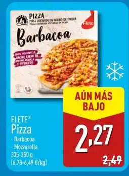 ALDI FLETE Pizza oferta