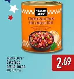 ALDI TRADER JOE'S Estofado estilo Texas oferta