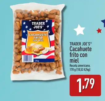 ALDI TRADER JOE'S Cacahuete frito con miel oferta