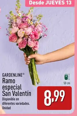 ALDI GARDENLINE Ramo especial San Valentín oferta