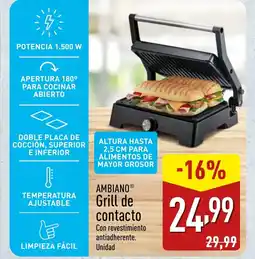 ALDI AMBIANO Grill de contacto oferta