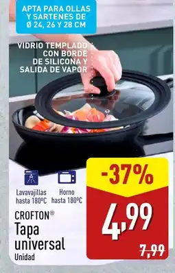 ALDI CROFTON Tapa universal oferta