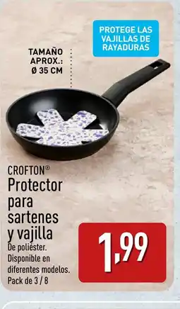 ALDI CROFTON Protector para Sartenes y vajilla oferta