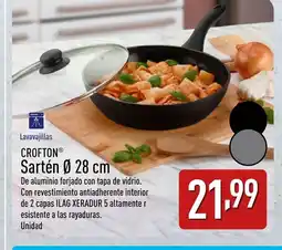 ALDI CROFTON Sartén oferta