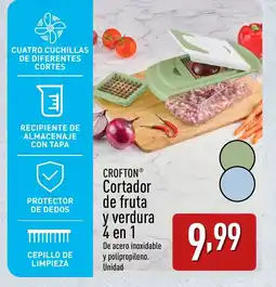 ALDI CROFTON Cortador de fruta y verdura oferta