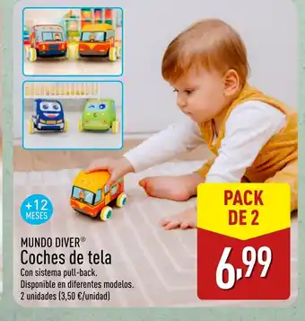 ALDI MUNDO DIVER Coches de tela oferta