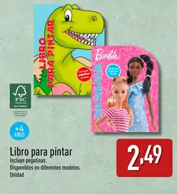 ALDI Libro para pintar oferta