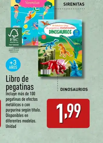 ALDI Libro de pegatinas oferta