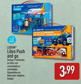 ALDI LUDUM Libro Push and go oferta