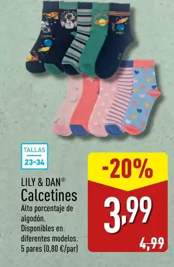 ALDI LILY & DAN Calcetines oferta