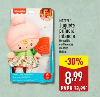 ALDI MATTEL Juguete primera infancia oferta