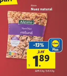 Lidl ALESTO Nuez natural oferta