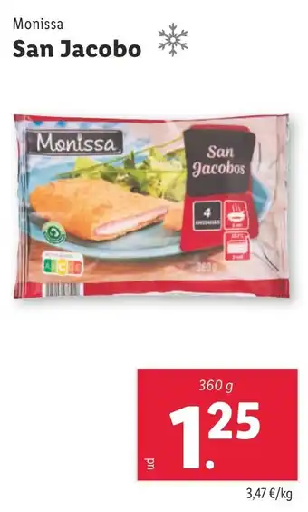 Lidl MONISSA San Jacobo oferta