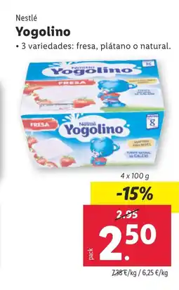 Lidl Yogolino oferta