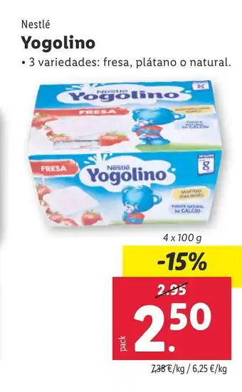 Lidl Yogolino oferta