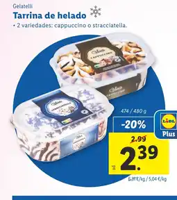 Lidl GELATELLI Tarrina de helado oferta