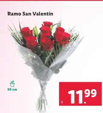 Lidl Ramo San Valentín oferta