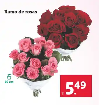 Lidl Ramo de rosas oferta