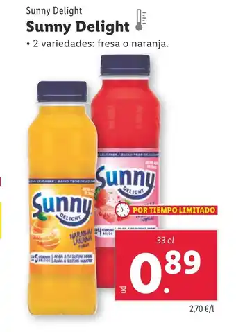 Lidl Sunny Delight oferta