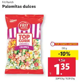 Lidl FRIT RAVICH Palomitas dulces oferta