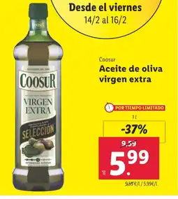 Lidl COOSUR Aceite de oliva virgen extra oferta