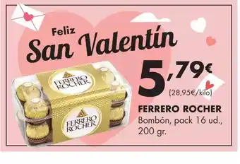 Supermercados Lupa FERRERO ROCHER Bombón oferta