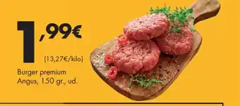 Supermercados Lupa Burger premium Angus oferta