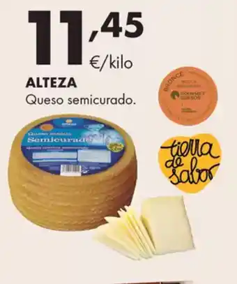 Supermercados Lupa ALTEZA Queso semicurado oferta