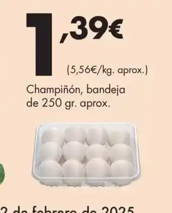 Supermercados Lupa Champiñón oferta