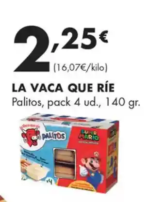 Supermercados Lupa LA VACA QUE RÍE Palitos oferta