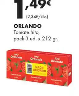 Supermercados Lupa ORLANDO Tomate frito oferta